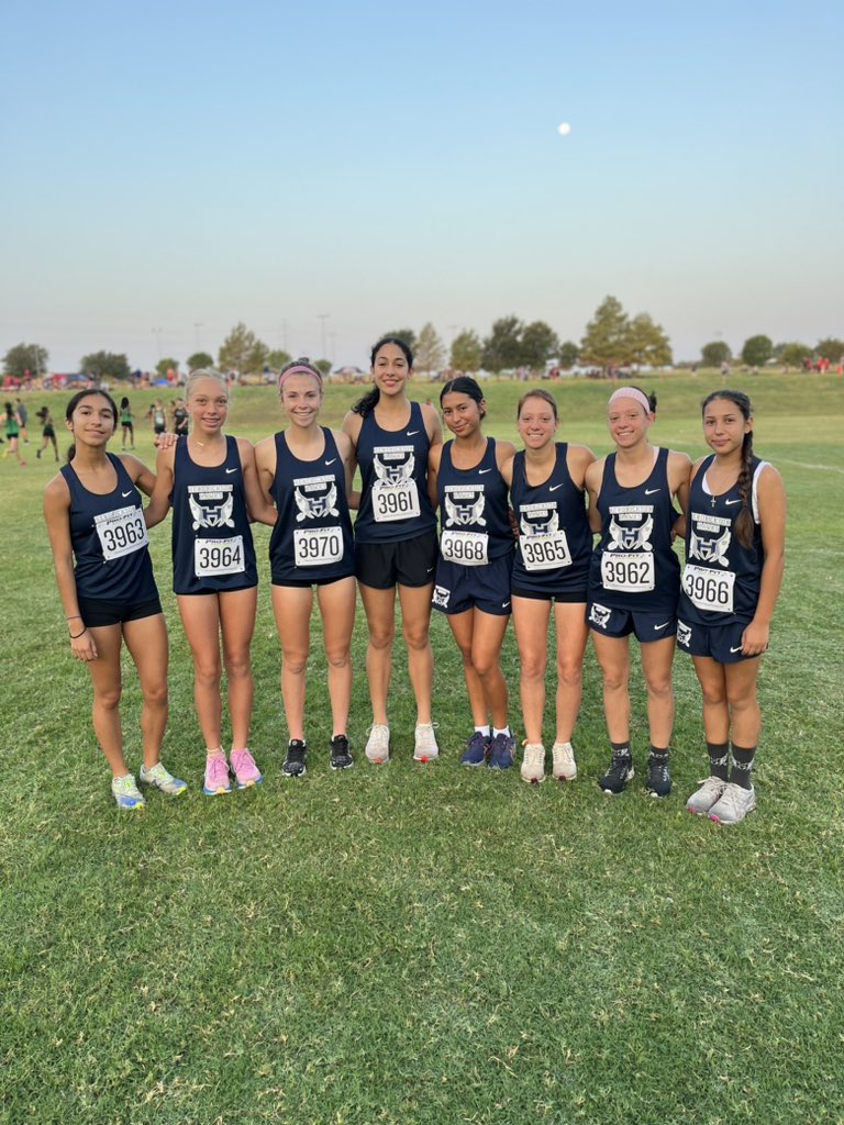 Congratulations to Jay Limas, Kaylee McKinley and Sebastian De Lara Serna for medaling at Pro Fit XC! Congratulations to the Hawk Varsity girls finishing 2nd behind State ranked Salado  Girls.