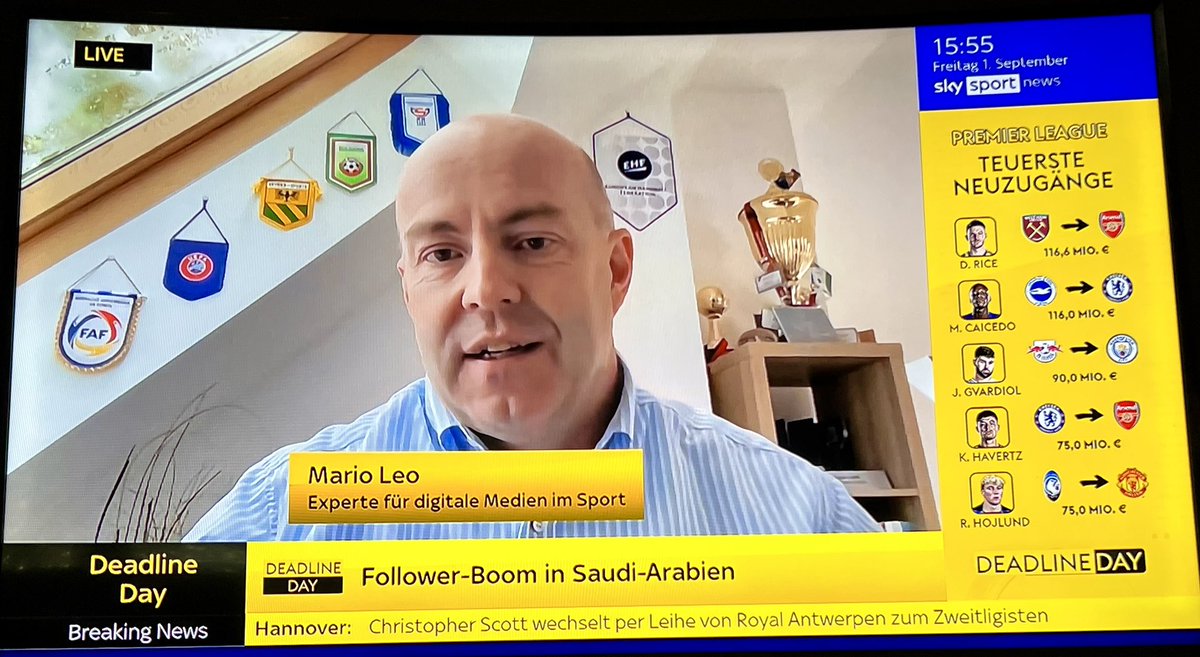 marioleo71's tweet photo. Deadline Day Action on @SkySportNews
#DeadlineDay #football #saudiarabia #boom #marioleo #SkySport https://t.co/iK44Wfx6X4