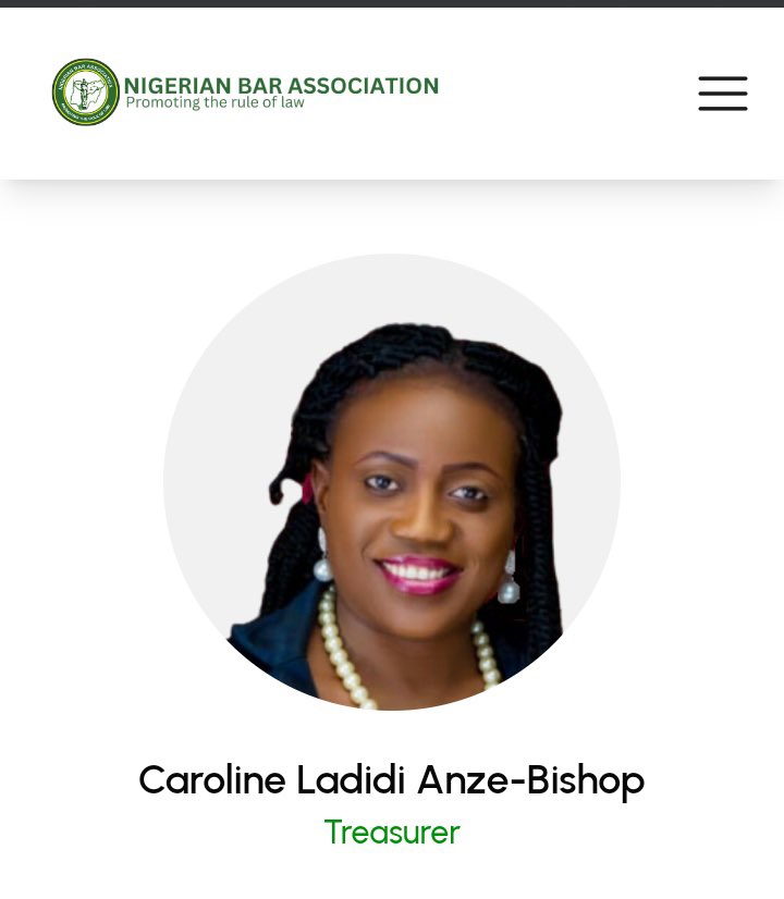BREAKING NEWS: Nigeria needs more Barr. Caroline Anze-Bishop.

She refused to sign a completely false financial report, prepared by NBA President, Yakubu Maikyau and given to her to sign and present. She also had the courage to call him out at the AGM 👏 

What a country!🇳🇬