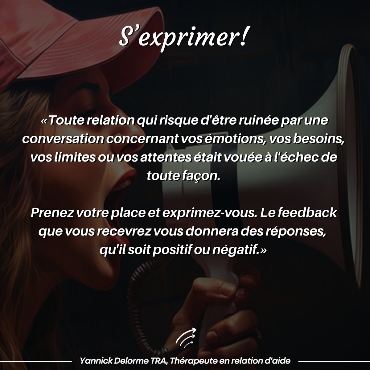 AvSimplement's tweet image. 🌱 #PrenezVotrePlace #ExprimezVous

La communication est l'élément clé de toute relation réussie, qu'elle soit amicale, amoureuse ou professionnelle. Il est essentiel de pouvoir parler ouvertement de vos émotions, de vos besoins, de vos limites et de vos attentes. Ne craignez pas