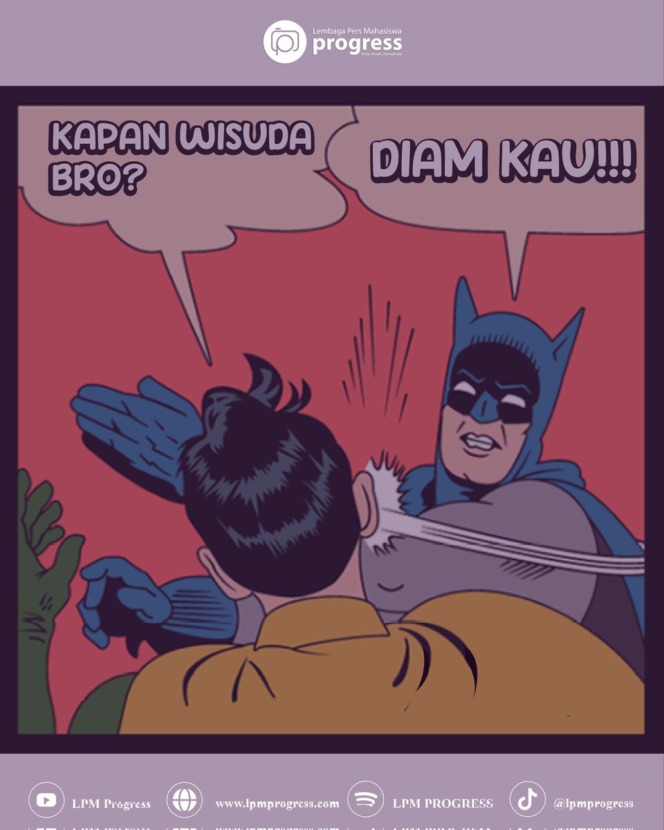 Halo Sobat Progressif 👋🏻

Siapa disini yang masih berjuang menunggu wisuda? Wisuda memang impian yang sangat di tunggu oleh semua mahasiswa sebagai bentuk hadiah indah dengan gelar dan ilmu baru. Menurut kalian gimana nih sobat progressif?

#PROGRESSHARIINI
#pejuangwisuda