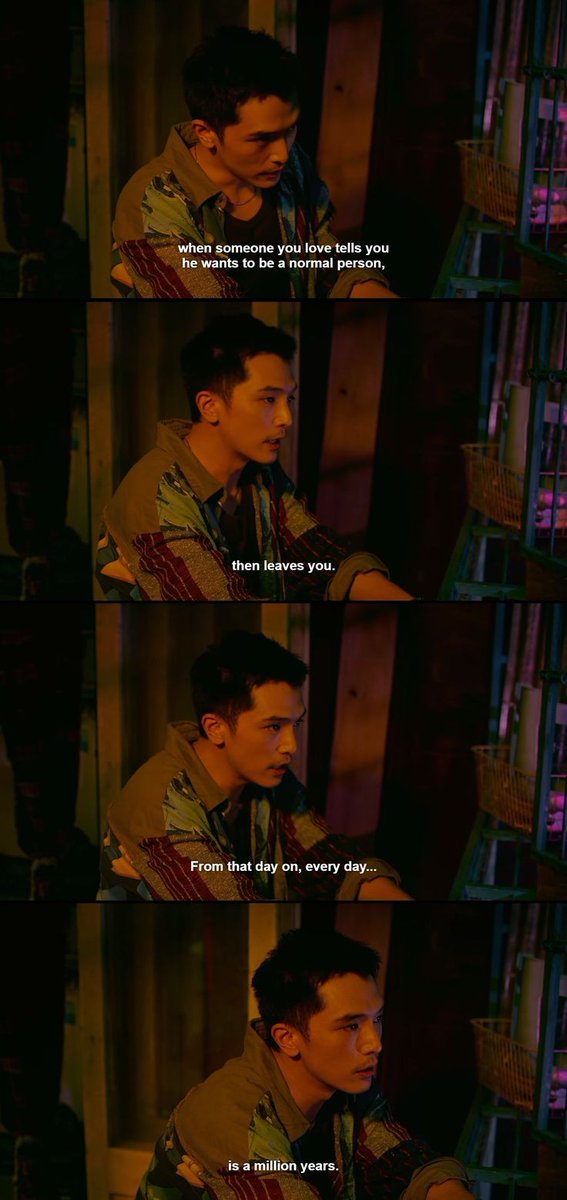__yonggukbang's tweet photo. when someone you love tells you he wants to be a normal person, then he leaves you. From that day on, every day is a million years.
Bu replik... 🥺🤍
#DearEx https://t.co/kNfZSaPyoF