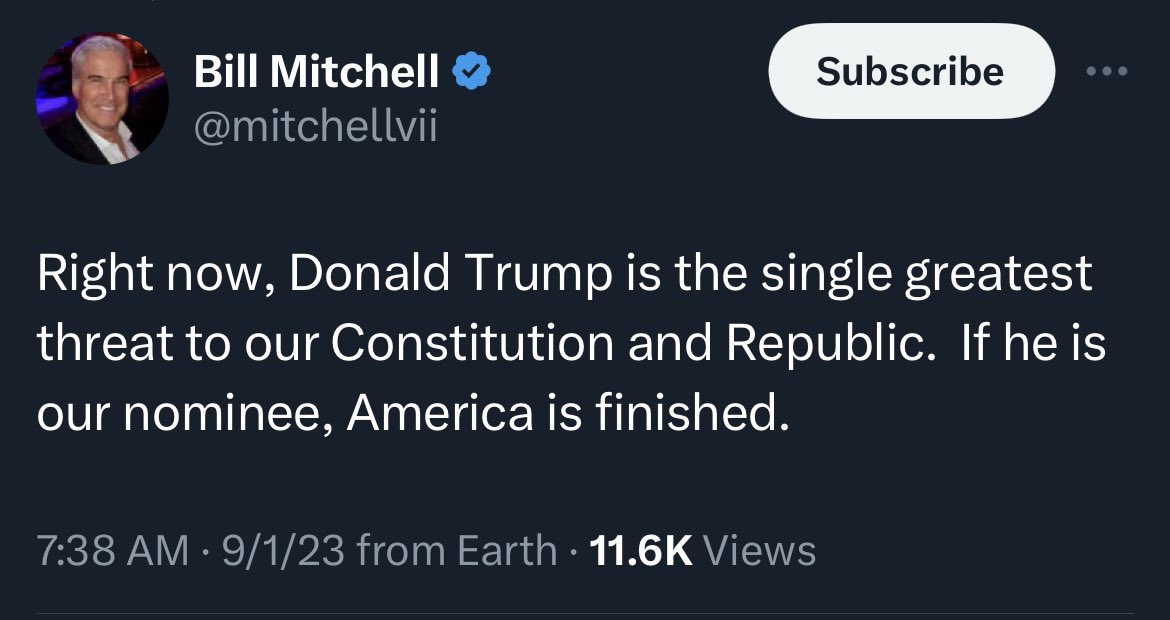 RonFilipkowski's tweet image. Started / Going