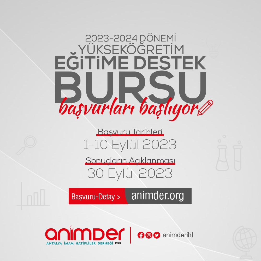 animderihl's tweet photo. 📣2023-2024 Dönemi Yükseköğretim Eğitime Destek Başvuruları Başlıyor!
Burs başvurusu yapmak isteyenler https://t.co/Lnz9w7usFF adresindeki formu doldurarak başvuruda bulunabilir.😊
#eğitime #destek #burs #animder https://t.co/1gSK4WspMt