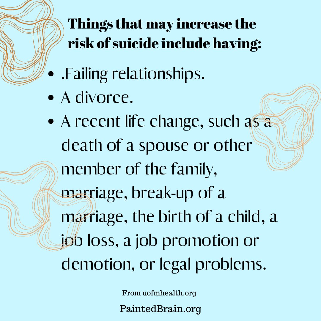 Early detection 👀 🔎 can help prevent suicide. This month 🎗️ is a time to share stories and information, and learn new #suicideprevention strategies about this highly stigmatized topic.

Here are some suicide warning signs. ➡️