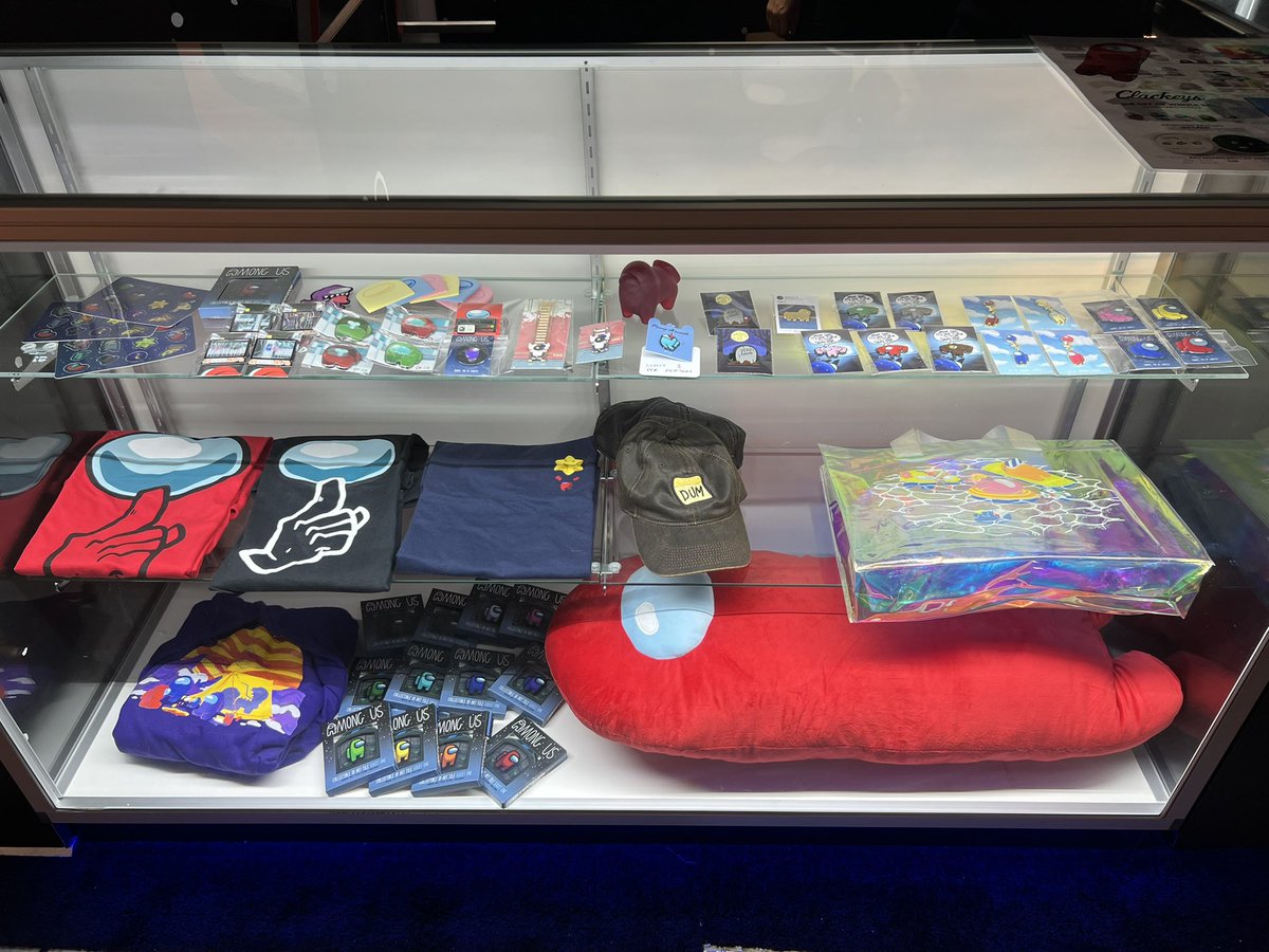 AmongUsGame's tweet photo. PAX WEST!!!

Come to Booth 571 in the Arch Building for:
💳 - A real life card swipe machine! Play it and win prizes
📸 - Lifesized Crewmate photo opp
💰 - Merch, including our official Pinny Arcade Pin! 

SEE YOU SOOOON!!!! https://t.co/LyNoUuEEkm