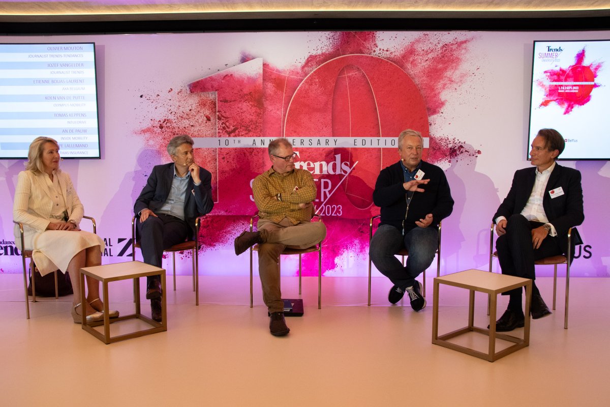 "Comment les entreprises réinventent la mobilité ?" C'était le sujet d'un débat aujourd'hui au Trends Summer University animé par <a href="/Olimout/">Olivier Mouton</a> et Jozef Vangelder.

🎯 Si vous suivez l'actualité d'<a href="/EthiasFR/">Ethias FR</a> vous savez qu'il s'agit d'une de nos top priorités !

📸 ©Studio Dann
