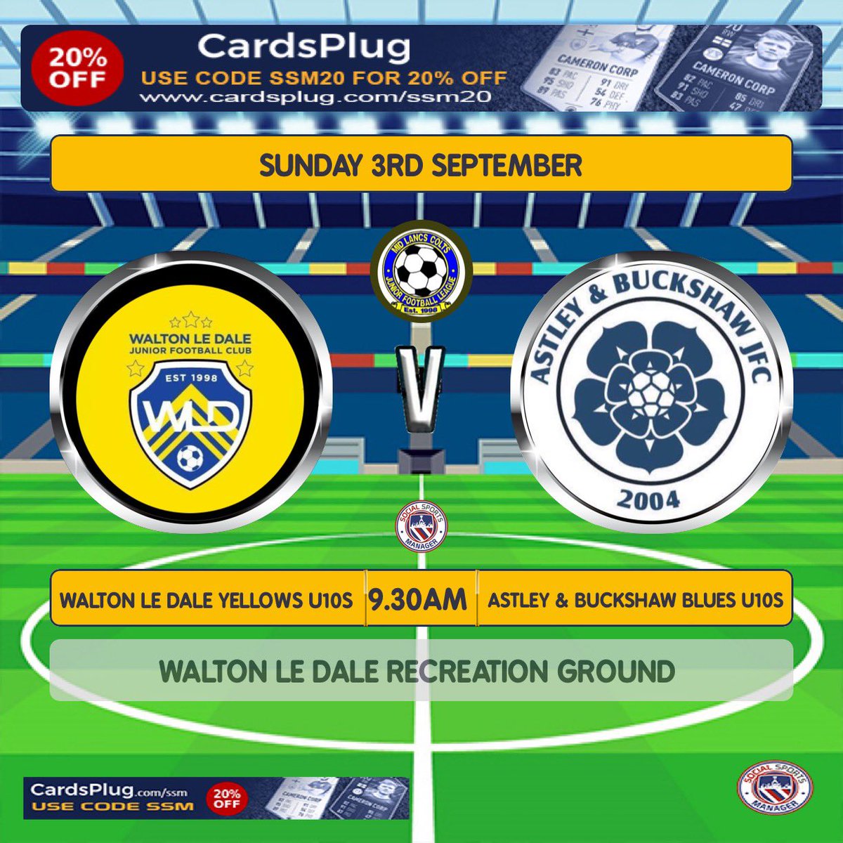 astley_8's tweet photo. So this weekend will see our games move to Sundays for the start of our league campaign https://t.co/8BOoMOdkbq
