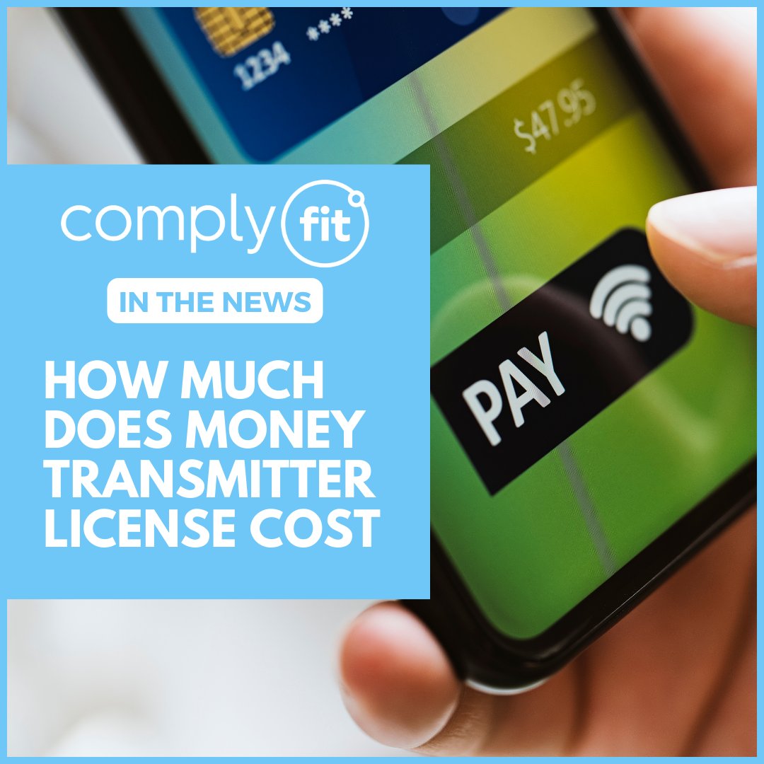 ComplyFit's tweet photo. To operate a #moneytransmissionbusiness legally, you need a #moneytransmitterlicense, which varies in cost depending on location, license type, and fees.

Read more from @InvestorTimesEN: https://t.co/1OomEF3lhC https://t.co/SMaxC8dstb