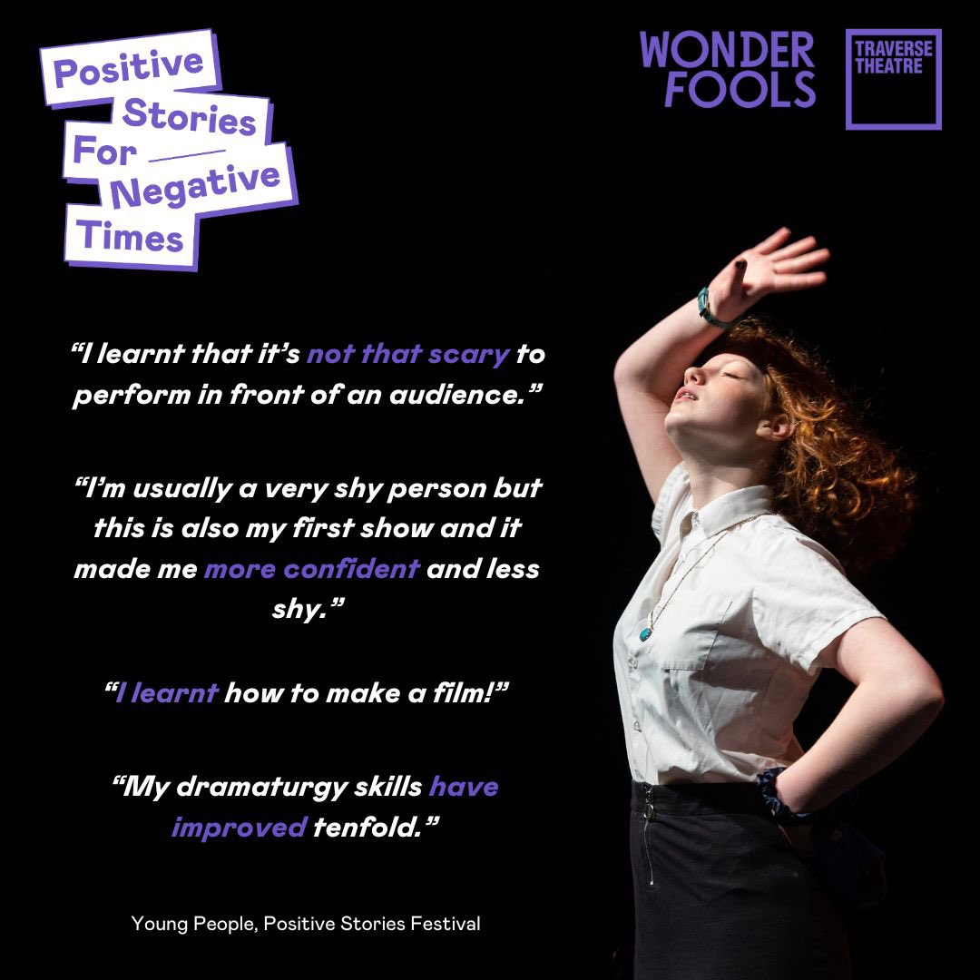 wonder_fools's tweet photo. Learning new skills &amp; building confidence are just some of the attributes participants of the Positive Stories Festival &amp; the project have gained along the way.

We’re continuously inspired &amp; amazed at all of their talent and creativity.

#WFPositiveStories #YouthTheatre https://t.co/CuIYjNGCn8