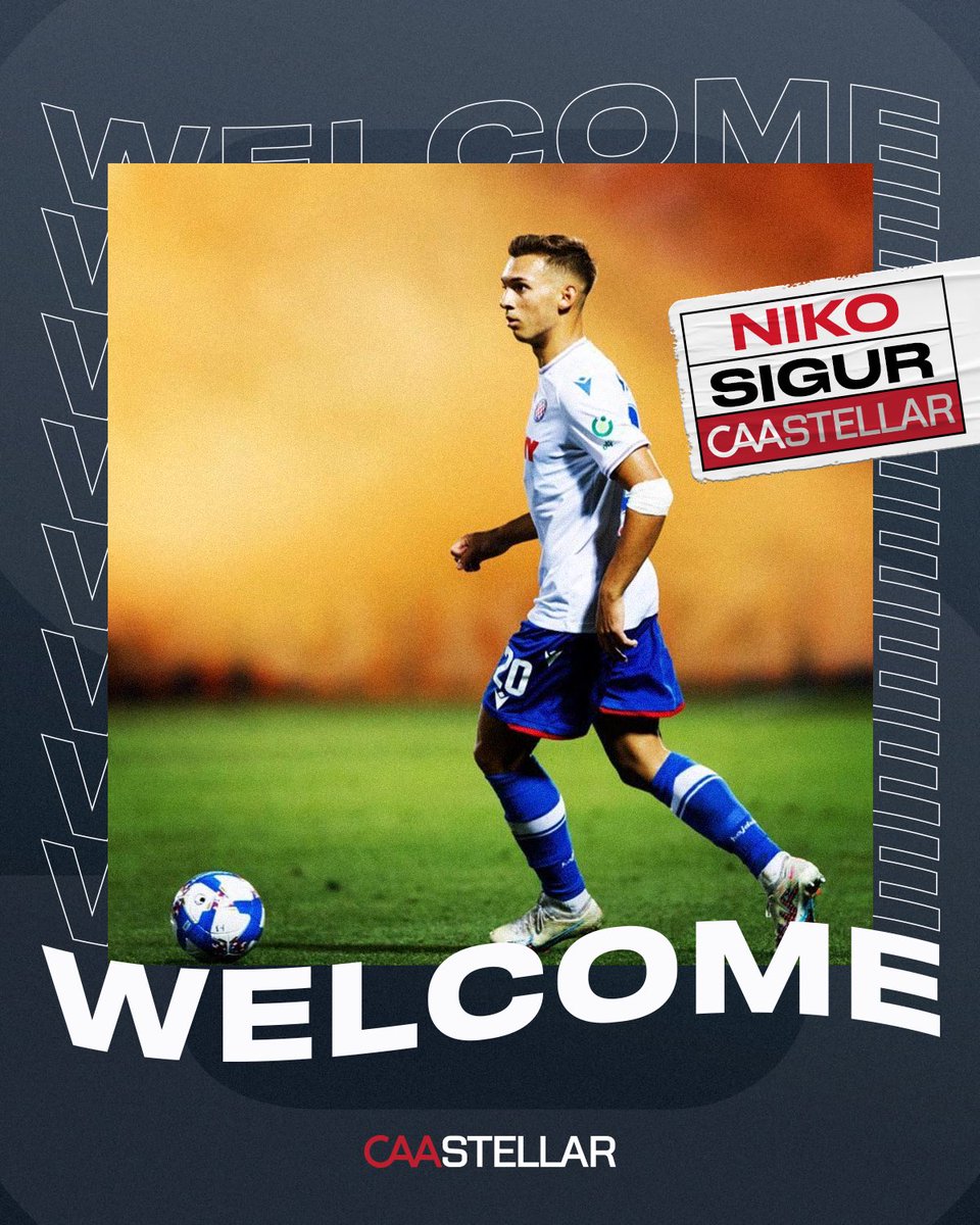 Pleased to welcome to our team Canadian born - Croatian Youth International, Niko Sigur! 🇨🇦🇭🇷 

#hnscff #CanMNT #supersporthnl