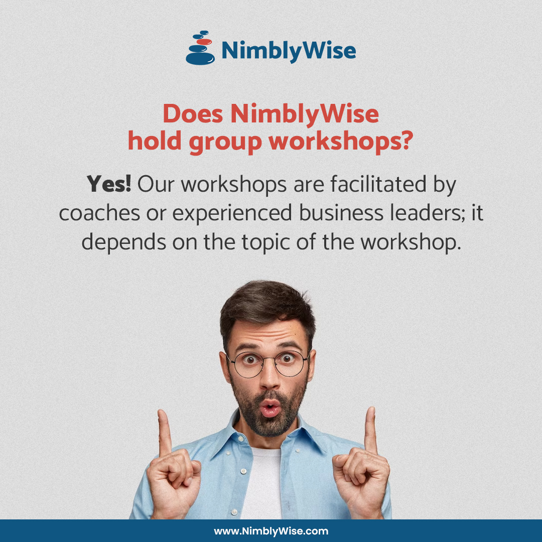 Anything your team needs, our coaches can provide! Learn more about the learning solutions we can provide for your company here nimblywise.com/companies/