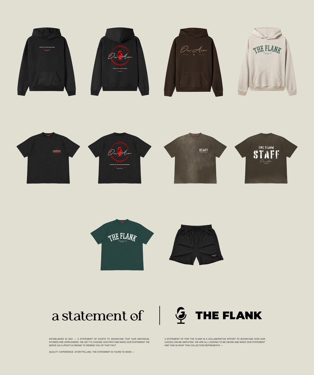 a statement of x The Flank

Available now: astatementof.com