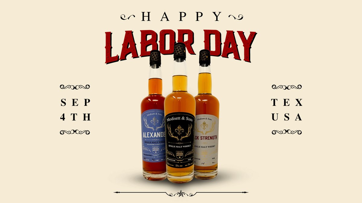 This Labor Day, let's raise a glass to hard work and dedication! Celebrate with a sip of our finest single malt, crafted with passion and precision. Happy Labor Day!