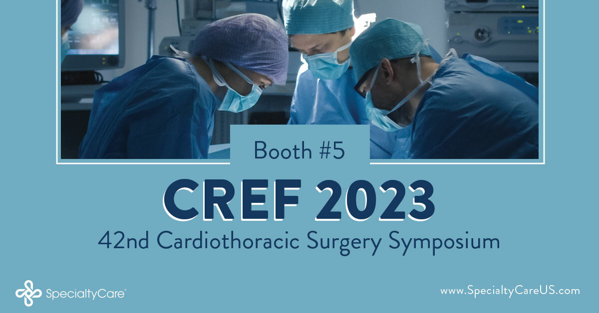 Are you attending #CREF2023?  This annual continuing medical education conference focuses on the science, techniques, and technologies of cardiopulmonary bypass and extracorporeal perfusion.  We hope to see you there!

#cref2023 #perfusion #pefusionist