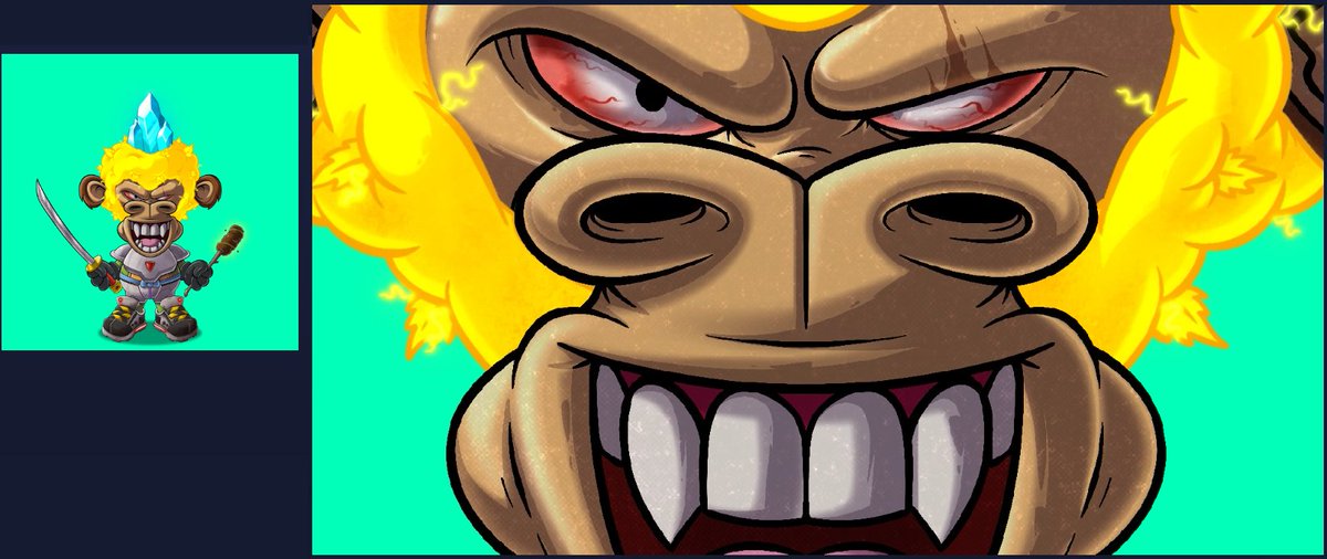 Ganja Goon is a new high quality art PFP project released by <a href="/Mr_Twofu/">Mr Twofu</a>, the artist behind <a href="/SkunkyChunks/">SkunkyChunks</a>, and his team.  

This simply sets a new standard for PFP.  To have a clear view of the details, you can open the image in a 4000 x 4000 pixels.  

Such an amazing artist !