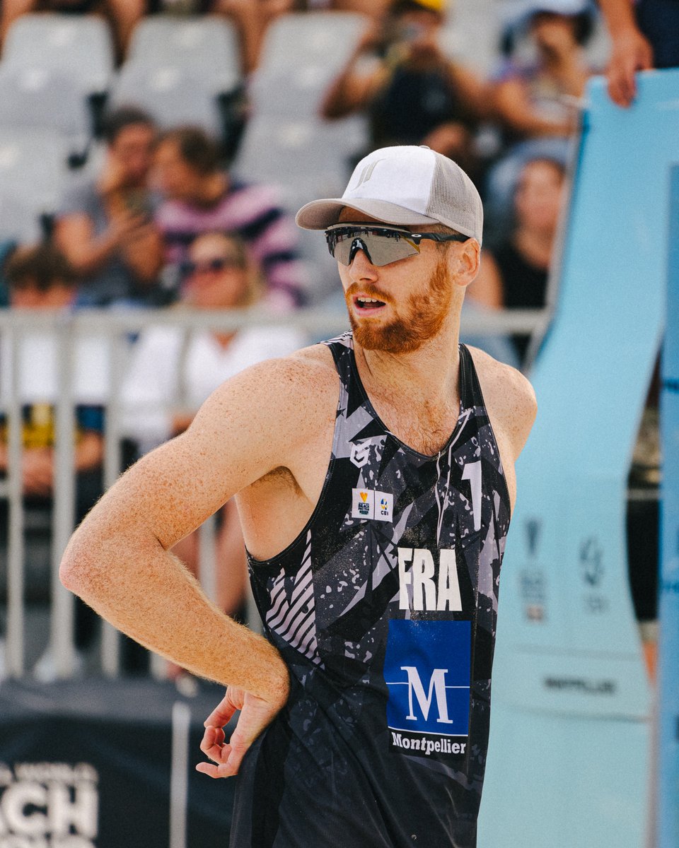 Pool A > 🇫🇷 Bassereau / Gauthier-Rat ont 2-0 (21-13, 21-14) contre 🇬🇷 Ntallas / Chatzinikolaou #beachprotour #montpellier #beachvolley #beachprotourmontpellier