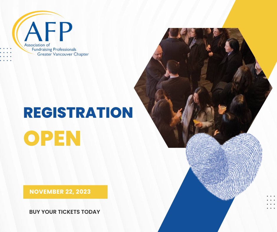 AFPVancouver's tweet image. Get ready to celebrate on November 22nd at Parq Vancouver.

Secure your spot for a night of inspiration, connection, and celebration. Get your early bird tickets now and save 30%! 

Get tickets here- bit.ly/3PlA2XN
