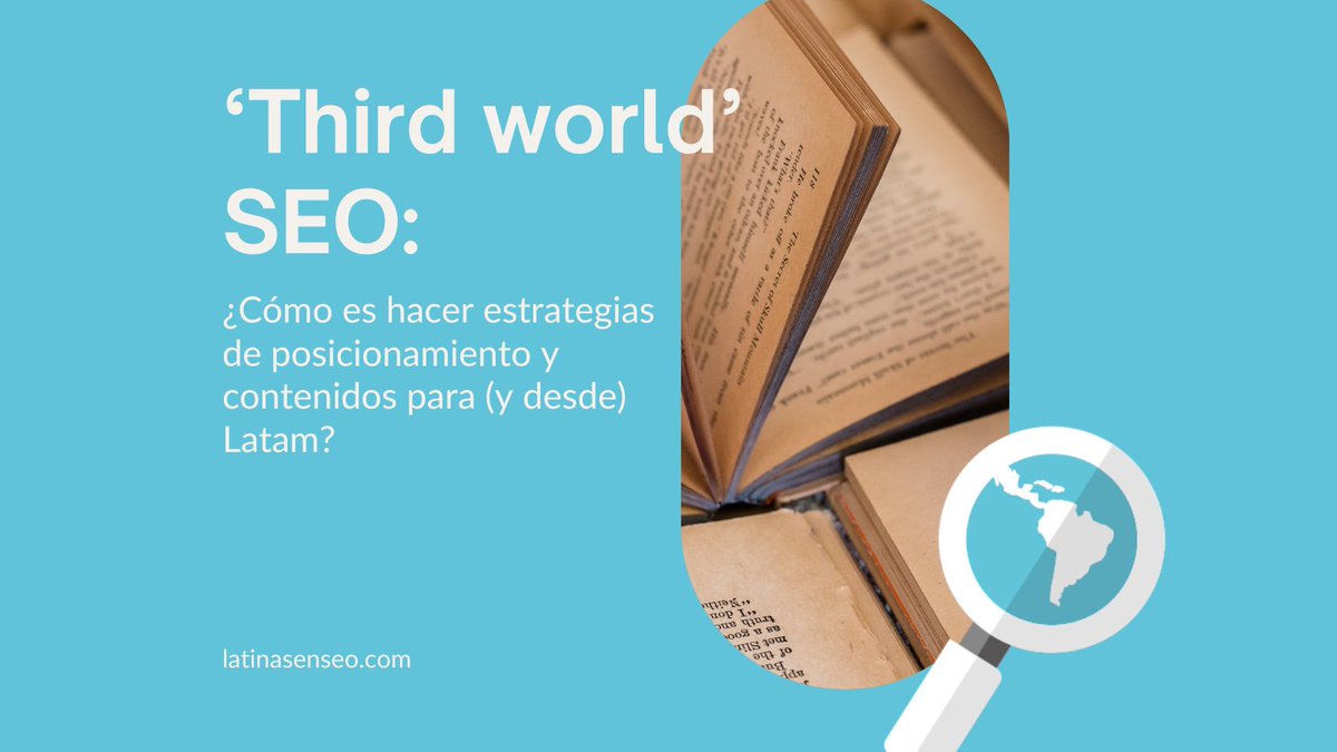 🚀 Adéntrate en el desafiante mundo del SEO en América Latina con el artículo de Carolina Montes. Conoce cómo superamos obstáculos y creamos estrategias efectivas en un mercado complejo y en constante evolución.

Lee nuestro blog:
latinasenseo.com/blog

#MarketingDigital