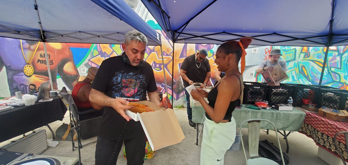 Sat Sept 2nd. Be sure to catch <a href="/DJ_Oso_Fresh/">DJ Oso Fresh (Bobby Alirezai)</a> for his "Saturday Slice" all 45's Funk Soul and Culture music aet during  The Record Deal Vinyl and Vintage Marketplace @ 14th Street Graffiti Museum. Powered by La Villa Pizza! RSVP eventbrite.com/e/the-record-d…