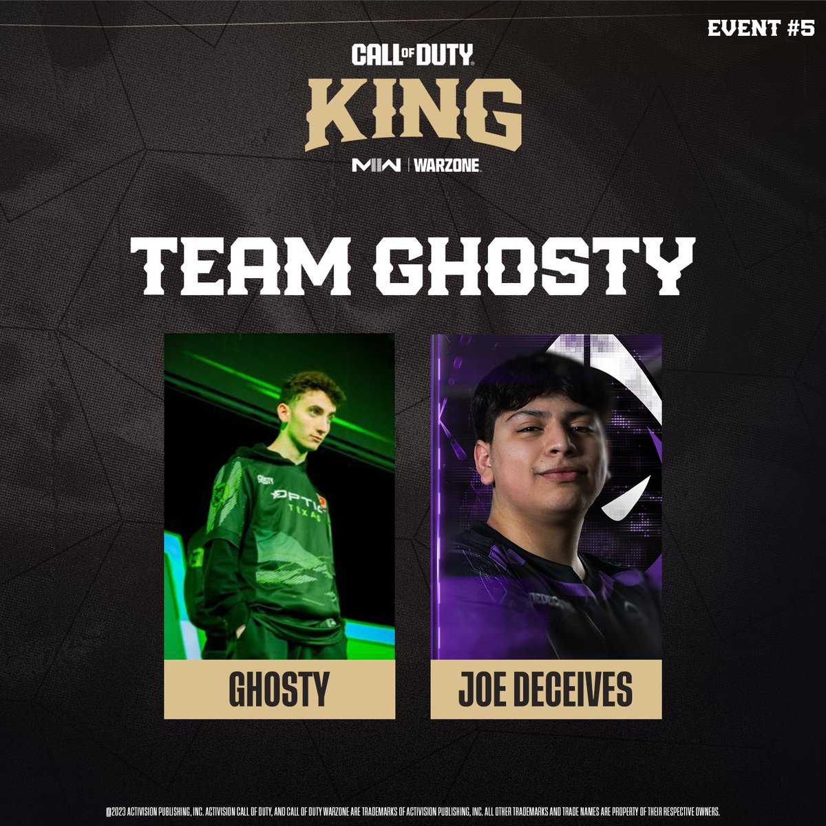 PullzeCheck's tweet image. Calling all @LAThieves Fans 🚨

If you wanna see how the new boys play in a team, get ready 😈

Introducing Team Ghosty 👑

@oDanGhosty | @JoeDeceives 

#CODKING