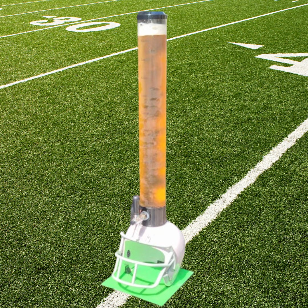 primantibros's tweet photo. #WeAre pumped that college football is back. Celebrate with an ice-cold helmet tower - exclusively at our State College location! 

#TowerTime #KickOff https://t.co/h7EmfF7uha