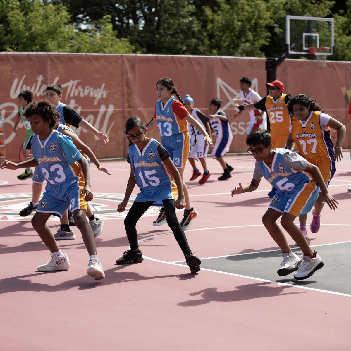 That’s a wrap! 🏀☀️ Here’s a glimpse into the incredible summer we’ve had hanging out with our community partners at camp: @LayupBasketball, @LadyBallersCamp, and @superfan_nav. We had a blast with all the campers who brought their A-games! #TangerineProjectForward 🧡