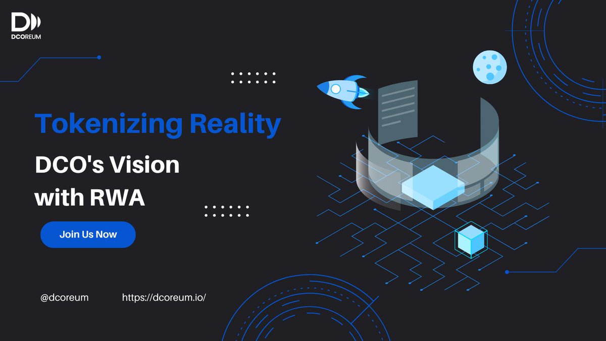$DCO 率先将 RWA 集成到 Web3 中，为去中心化生态系统实现了真实世界价值的代币化。

想象一下各种可能性！🌍🤝