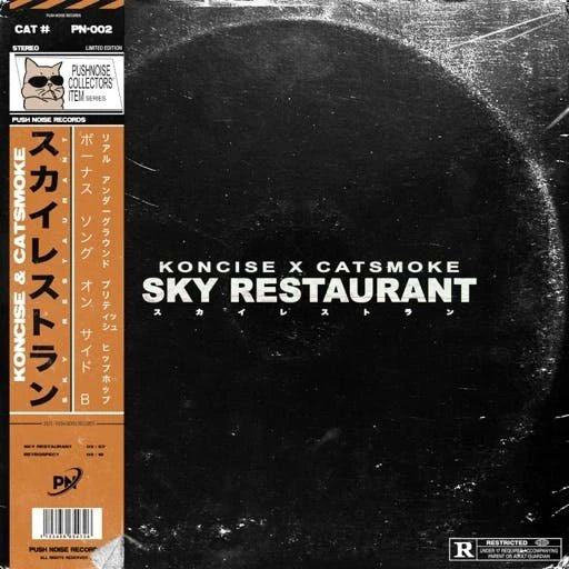 activecatsmoke's tweet photo. In "Sky Restaurant," producer Koncise and rapper Catsmoke unite to craft an enthralling musical experience. #hiphopculture #ukhh #hiphop #HipHop50 #スカイレストラン https://t.co/dDMeVBXr1X