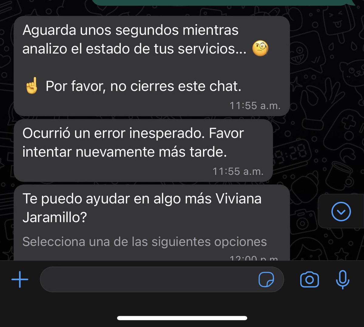 APUROTANGO's tweet photo. @Tigo_Colombia Esta es la respuesta que llevo recibiendo 2 semanas, el colmo https://t.co/Zf9PyTWc5l