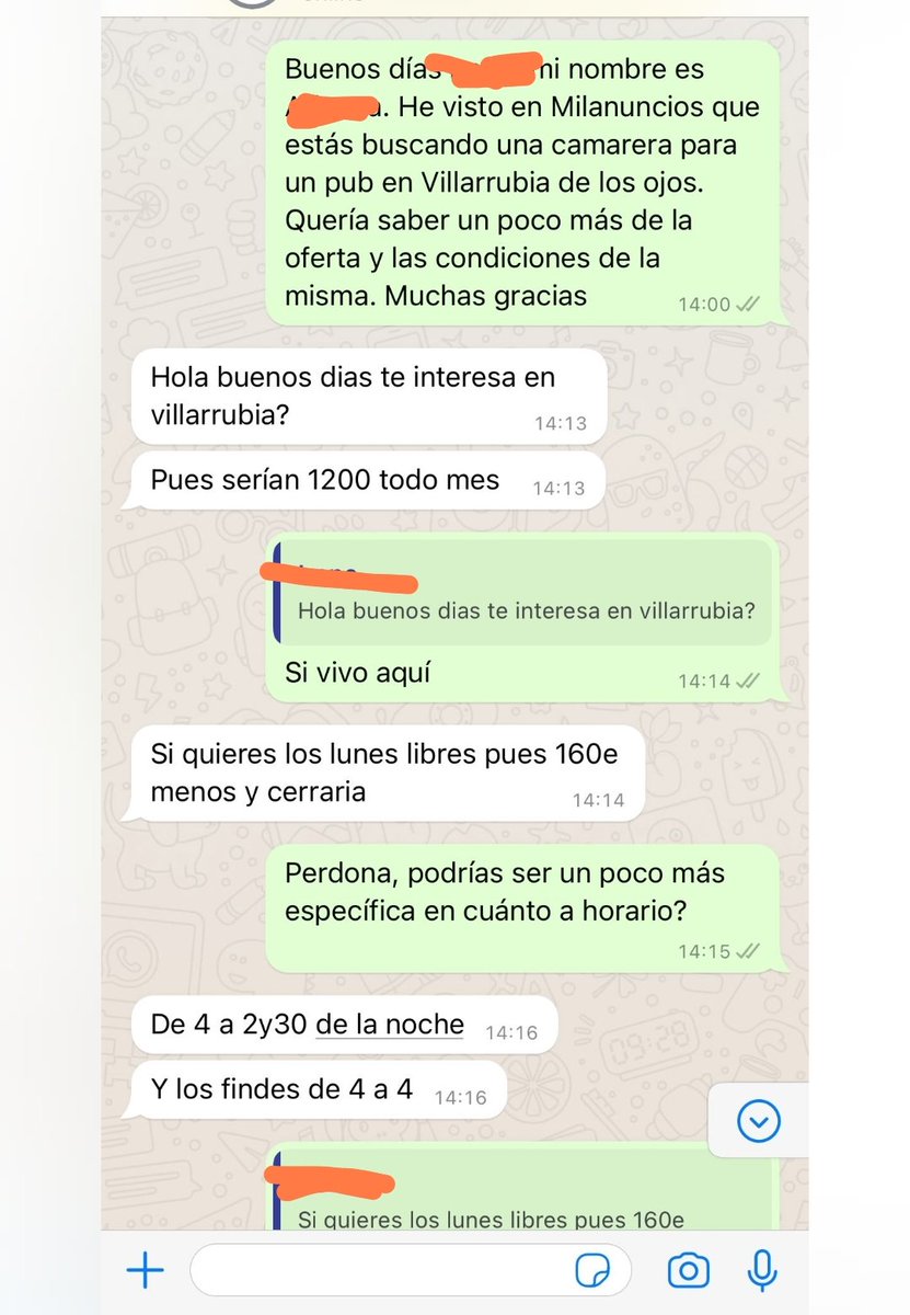 soycamarero's tweet photo. Si quieres librar el lunes, te lo descontamos de la nómina. https://t.co/HsV4oi9aR3