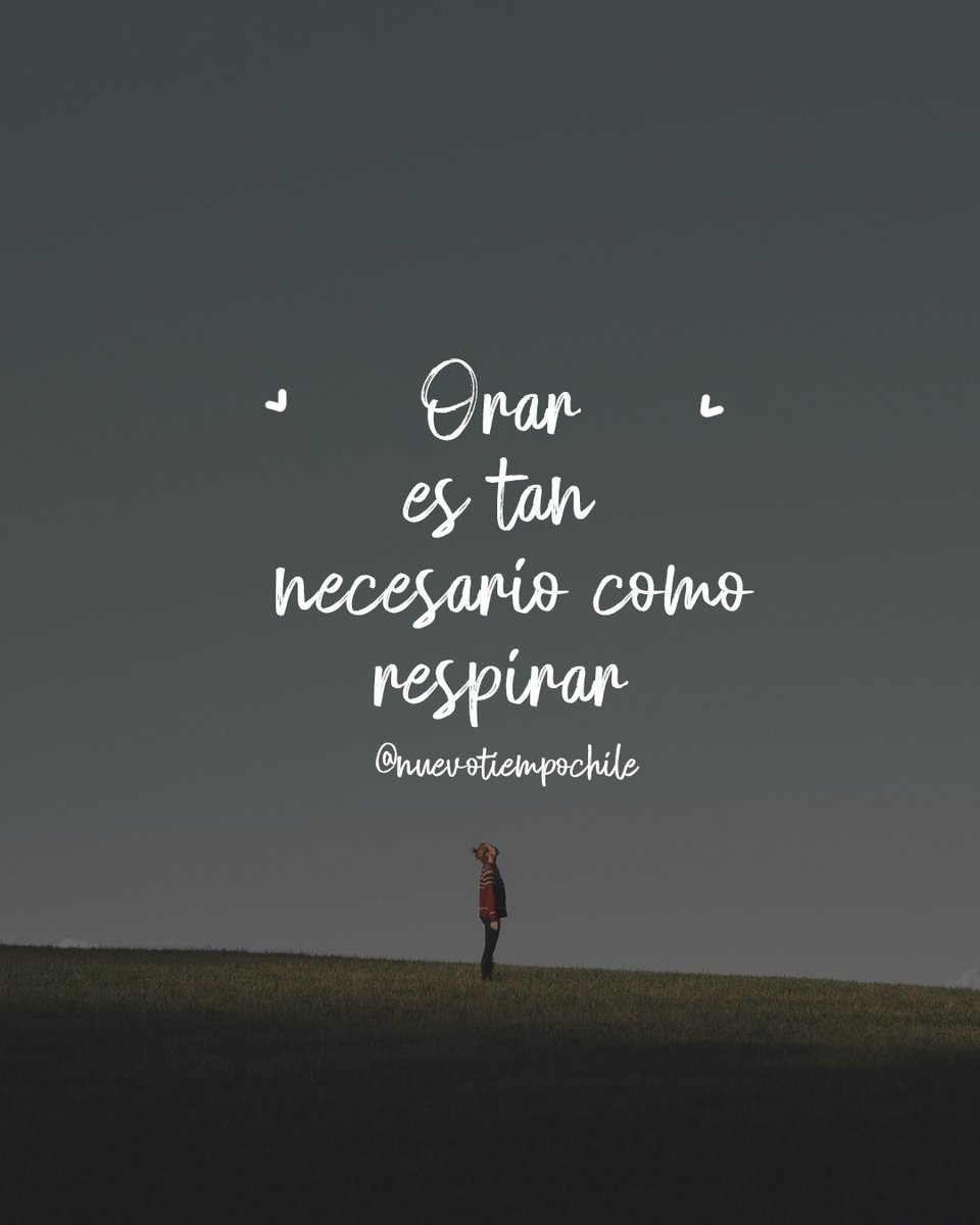 ntchile's tweet photo. ☝️"Orad sin cesar" 1° Ts. 5:17 📖
✨Bajo cualquier circunstancia, en cualquier situación 🙏🛐 #orar siempre es el mejor  plan 🙌

¡Hoy queremos orar por ti!  Deja tu pedido de oración en los comentarios 👇💌 y como equipo, pediremos a Dios por ellos 🙏✨

#FelizMiercoles 🤩 https://t.co/8k4pPtUcX0