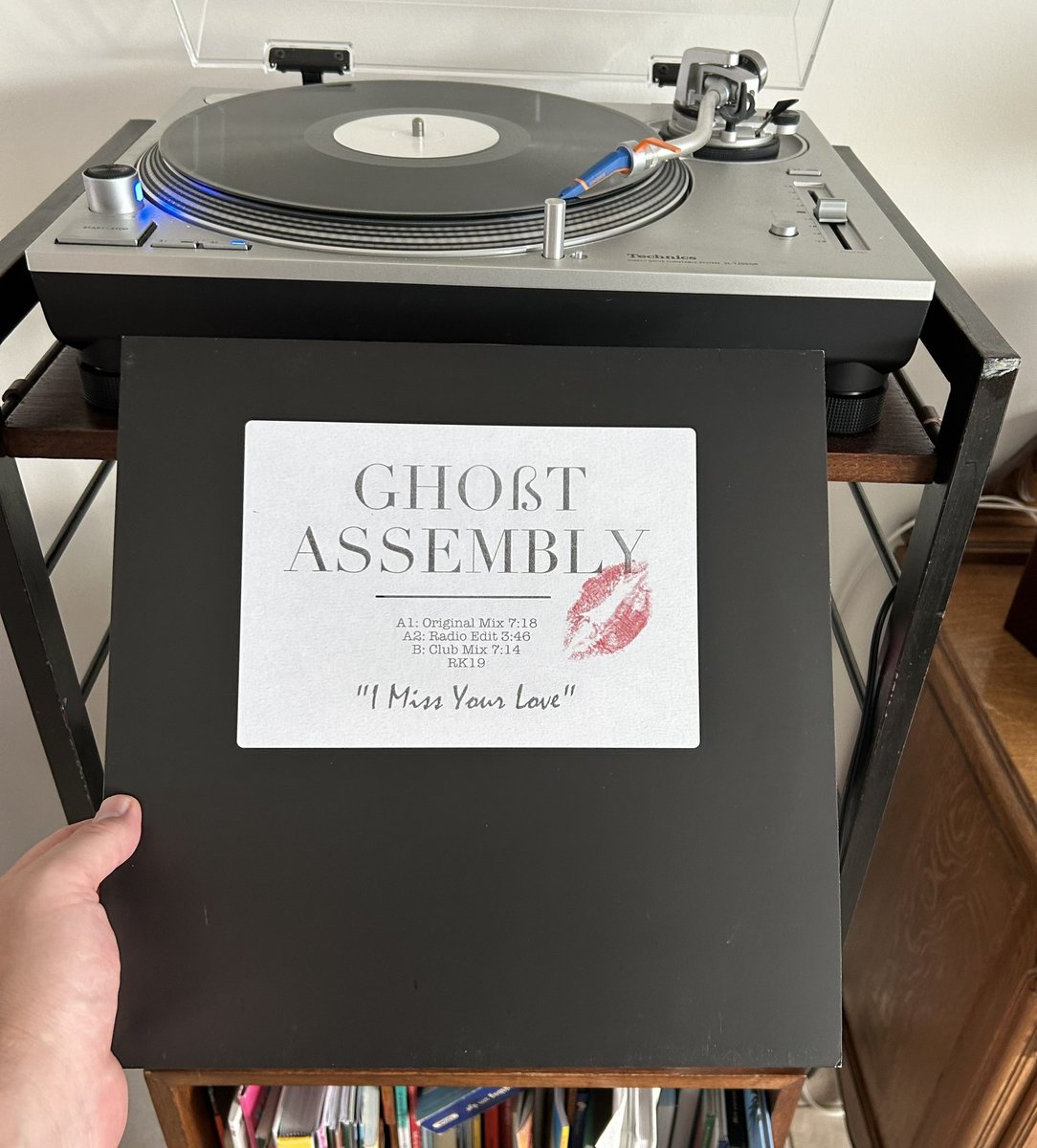 Absolutely killer wares from <a href="/ghost_assembly_/">Ghoßt Assembly</a>  I Miss Your Love comes across as a stone cold underground classic from the heyday of house (something that’s also beautifully illustrated on the insert). What a choon! ❤️