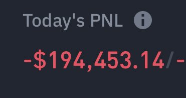 Don’t feel bad if you are down today 

More than 90% of traders are in loss.

HODL tight and build your position for
bull market of 2024-2025 coz that’s 
the time for 10x gains. Your Patience 
will be 100% rewarded. 

Millionaires are made in bear market