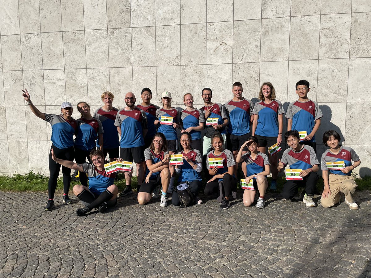 Our Racrs for this year’s DHL run! #dhl2023 🏃🏽‍♀️🏃🏆