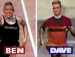 whoisalexjacob's tweet photo. Meet Ben and Dave.

Ben Chan and David Sibley are training for a potential showdown in the Trivia Olympics (aka the #Jeopardy Tournament of Champions).

Join them for Season 21 of School of Trivia, starting on Monday, Sep. 4!

To learn more, check out school of trivia dot com 🤓