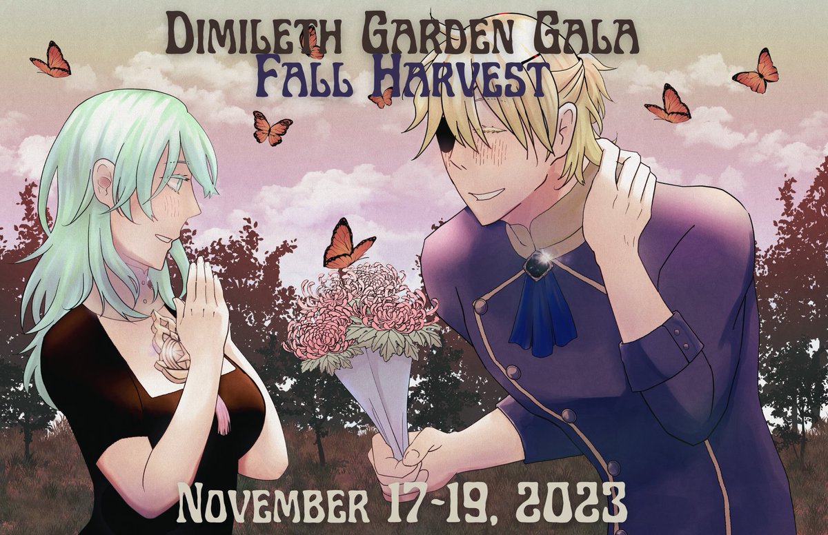 Dimileth Garden Gala 💐 tweet media