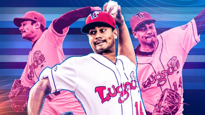 MiLB's tweet image. Lansing's Kumar Nambiar owes much to his parents, who immigrated from India. 

Now, as the #Athletics prospect helps lead the growth of the game in his community, he also hopes to become one of the first players of Indian descent to make it to The Show: atmilb.com/47ZIMda