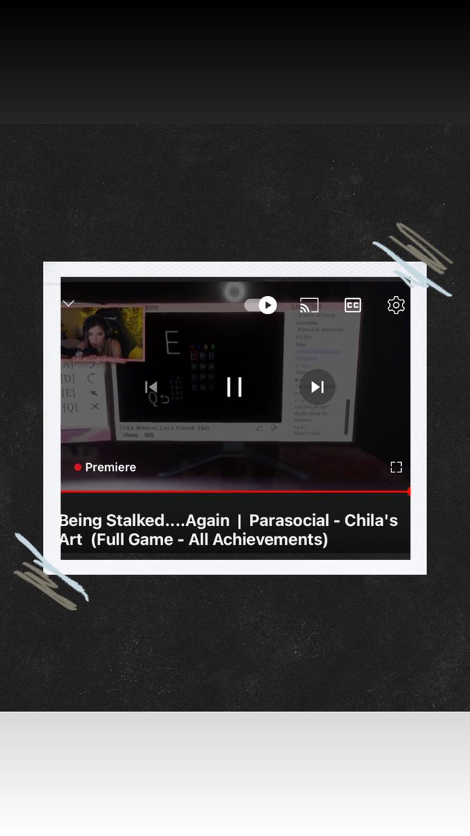 a long vid is now premiering on my yt!
in case u need some scares or some background noise (&amp; screams) 🖤

One hour long vid, I’d appreciate anyyyyone watching even a bit of it &amp; any form of support! I love playing games like these so I hope u enjoy!

youtu.be/pZgJY6ck7vs?si…