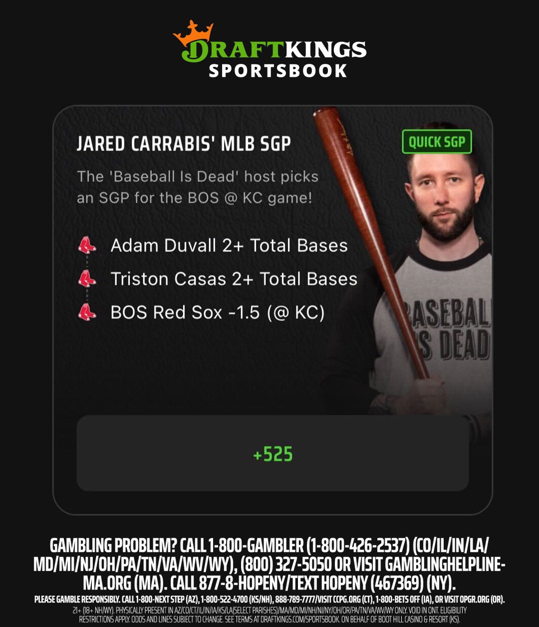 Jared Carrabis on X: Over the last two months, Adam Duvall's slugging  percentage (.681) is 3rd in MLB vs. righties and Triston Casas ranks 8th  (.630). They face a righty tonight with