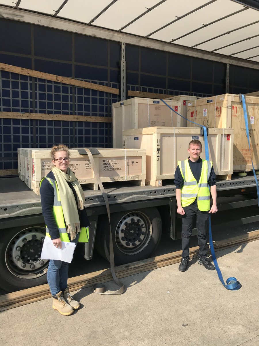 harriet_oxinst's tweet photo. The absolute highlight of my week has to be visiting the last system I worked on as a quantum engineer, installed at @quantumWMI!
Working on a > 6.5 m cryogenic link for #QMiCS was lots of hard work but lots of fun!
Last time I saw it = March 2020 leaving the factory!
@oxinst https://t.co/SEyCiStrhL