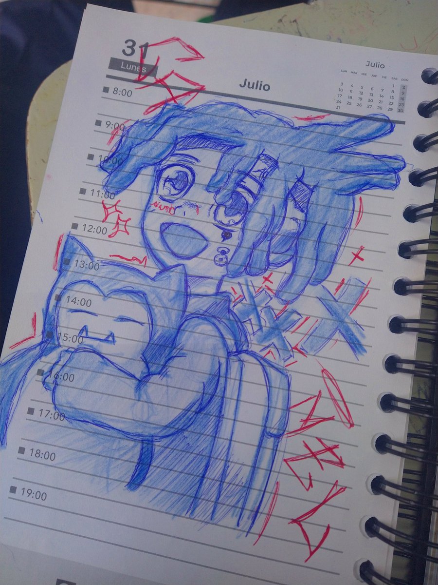 NeonPhanton's tweet photo. Un dibujito antes de terminar el dia (^3^♪
#drawing #anime #xxtentation https://t.co/5BRCD4z9SM