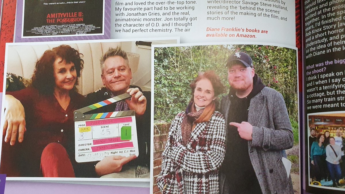 🚨 TIME TO HIDE BEHIND THE SOFA 🚨

Incredibly honoured that our new film Pareidolia has a 4 PAGE exclusive in the latest <a href="/bbcdoctorwho/">Doctor Who</a> issue of <a href="/STARBURST_MAG/">STARBURST MAGAZINE</a>, complete with an interview with <a href="/DianeFranklin80/">Diane Franklin</a> and myself 🎬

<a href="/MistyMoonEvents/">Misty Moon</a> <a href="/GrahamcoleAct/">graham cole OBE</a>
<a href="/pickles_carolyn/">Carolyn Pickles</a>