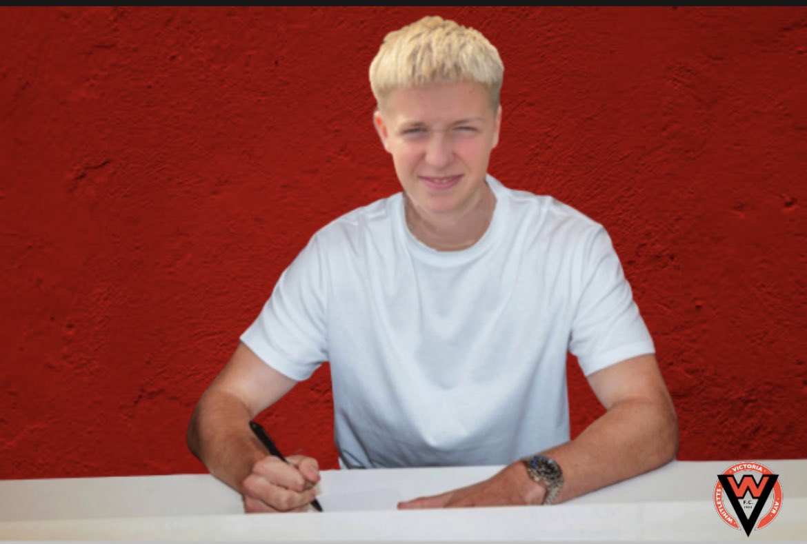 Whitletts Victoria 2008s are delighted to announce the signing of  charlie smith on deadline day🔴⚫️