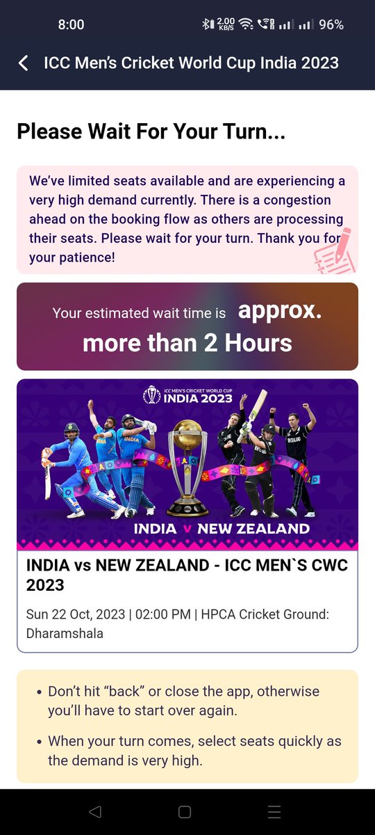 ParutoshDayal's tweet photo. @FarziCricketer Ultimate frustrating cycle, waiting in queue-waiting in queue at last tickets were sold out. They test our patience very badly🥲😕😤 see the time in pics huh @bookmyshow #bookmyshowscam https://t.co/onK99jO9XH