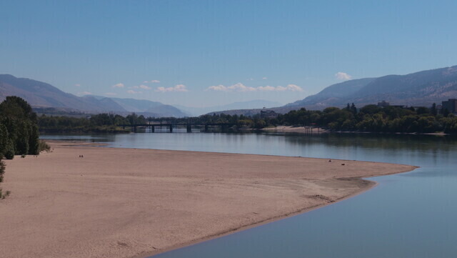 CastanetKam's tweet photo. Thompson River levels 15 centimetres below previous record low, province says: The province says water levels on the Thompson River have blown past the record low for this time of year, shattering a mark that stood for more than 100 years. &amp;ldquo;River… https://t.co/q7bQB6X8xO https://t.co/LurufJxh4g