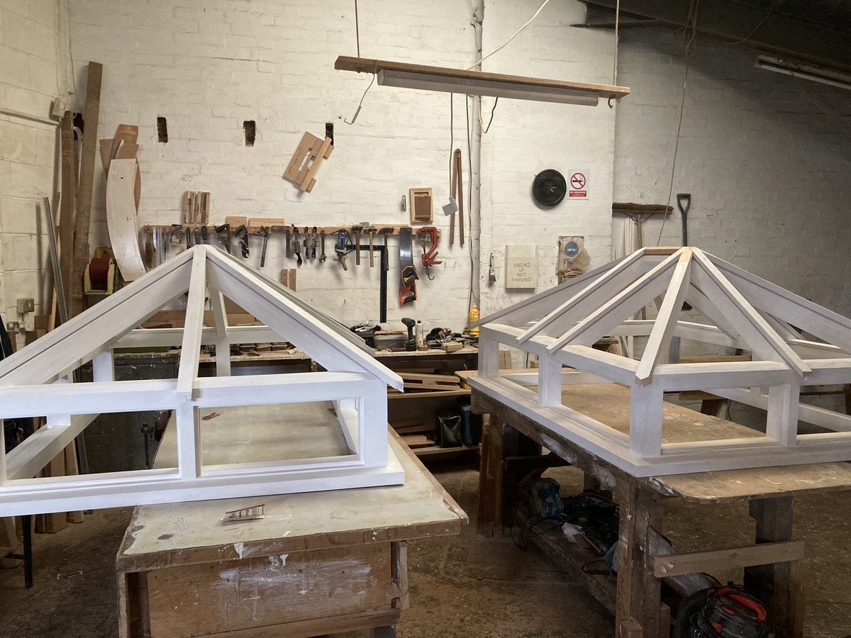 SMCwindows's tweet photo. #lanterns looking good and ready to go out next week, primed and undercoated #bespokejoinery #loveourjob #kingsnorton https://t.co/RP8ZOyxn9A