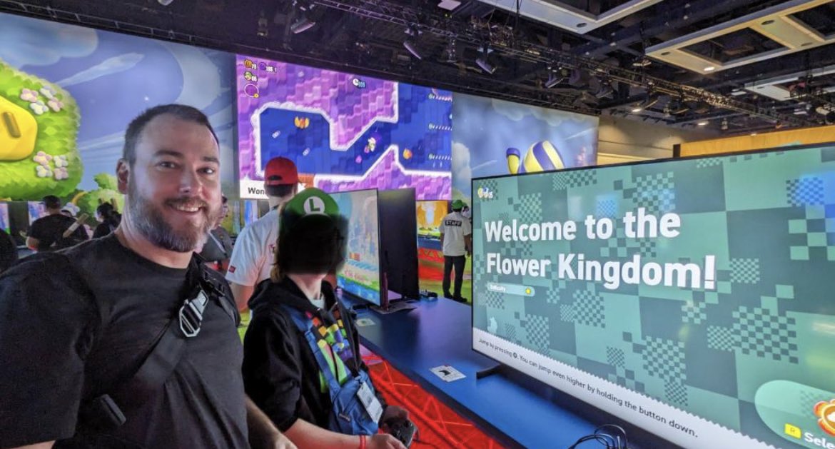 norsegodofnaps's tweet photo. Just got to be one of the first people in the world to play Super Mario Wonder here at Nintendo Live! Pretty killer way to start the weekend https://t.co/wtTUjAQXwy
