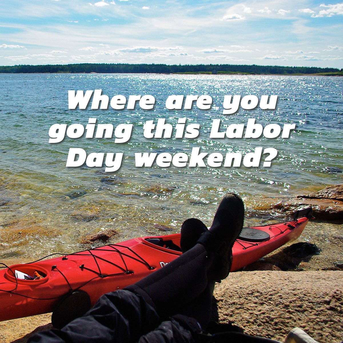 Are you planning on taking in some ocean views? Perhaps a last summer trip upta camp?