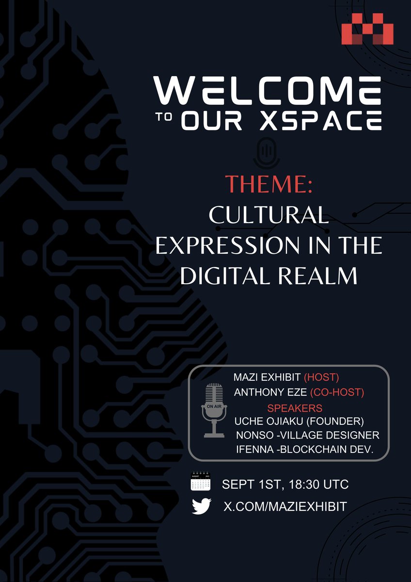 Monanu Ifenna (@pascalmonanu) on Twitter photo I would speaking on the role of block chain in ensuring authenticity of cultural assets <a href="/maziexhibit/">Mazi Exhibit</a>. We have 1hr to go. Stay tuned🚀🚀 I would speaking on the role of block chain in ensuring authenticity of cultural assets <a href="/maziexhibit/">Mazi Exhibit</a>. We have 1hr to go. Stay tuned🚀🚀